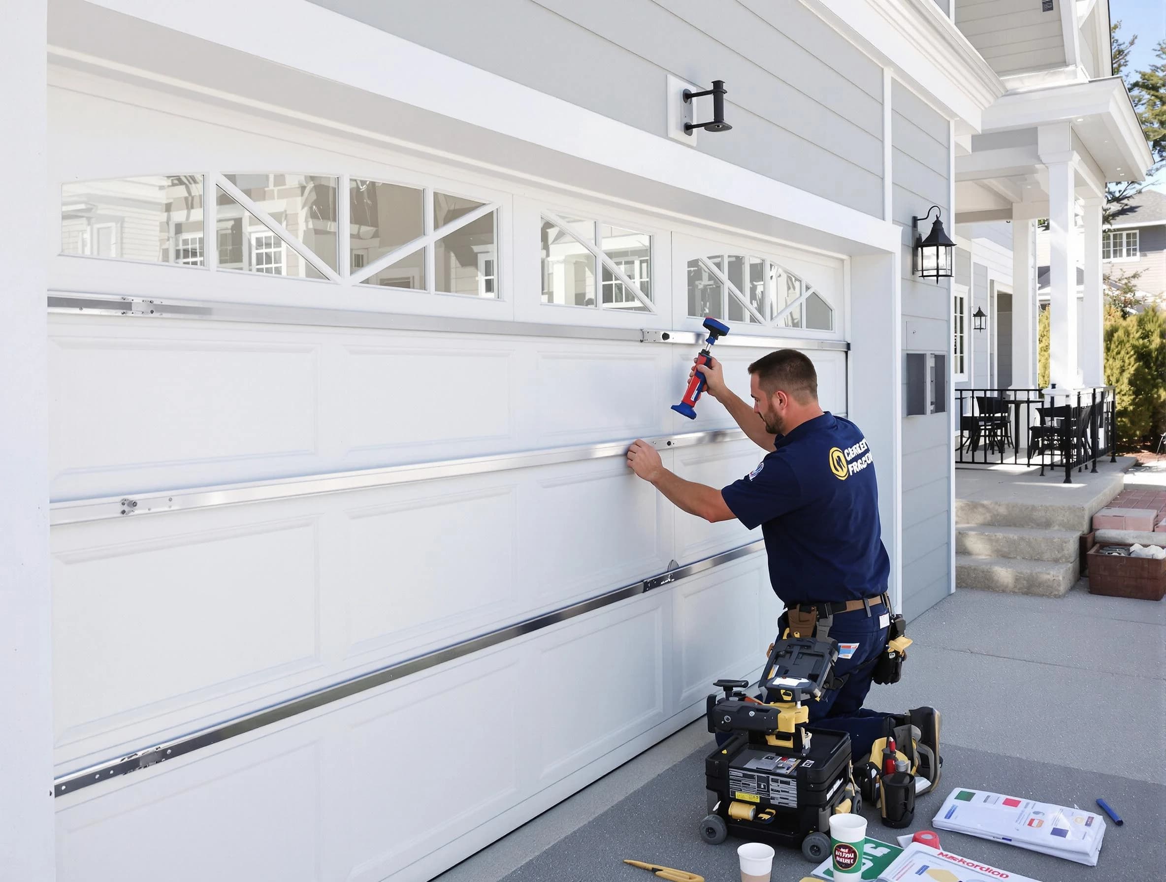 Professional garage door installation by Mount Lebanon Garage Door Repair in Mount Lebanon