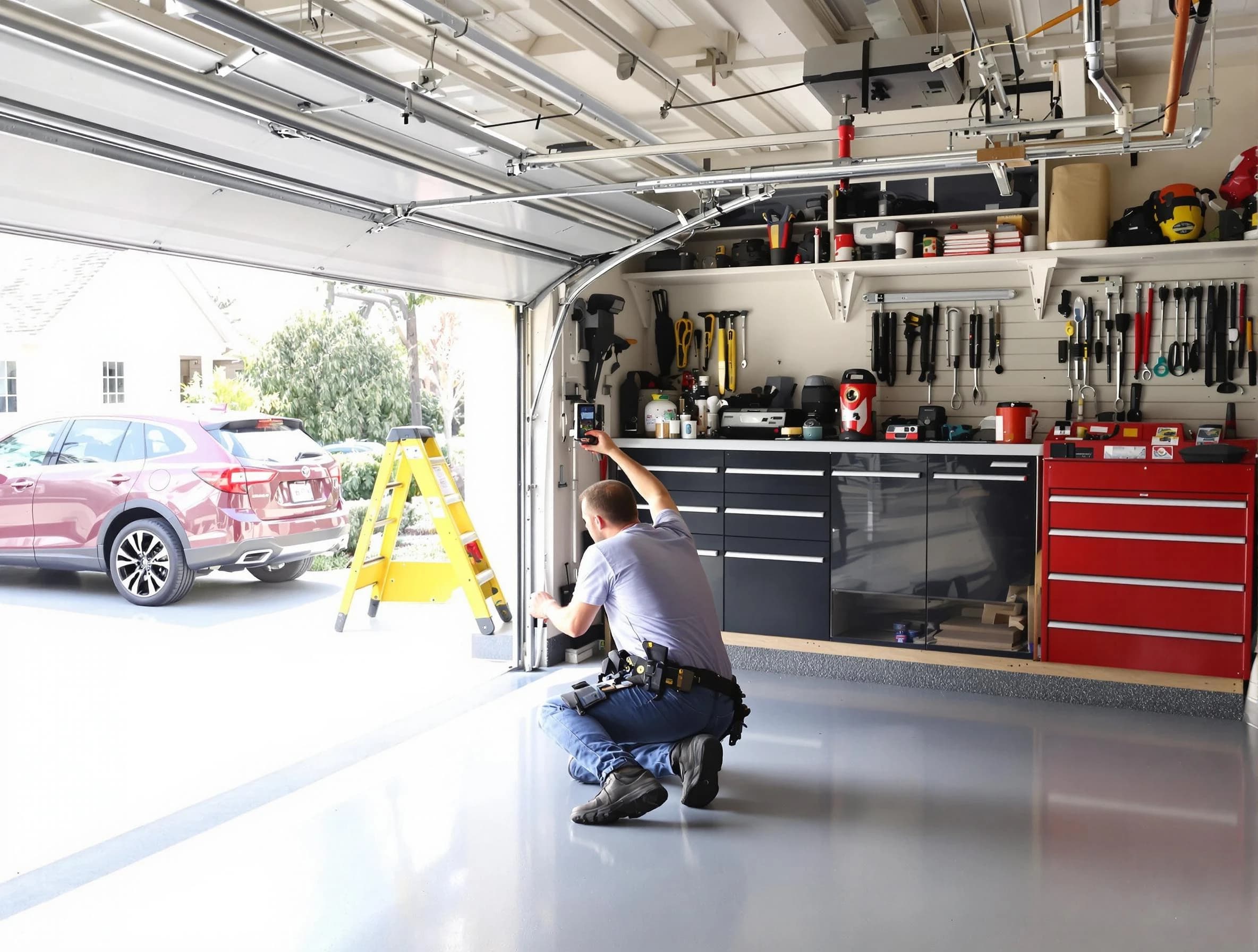 Local garage door repair service by Mount Lebanon Garage Door Repair in Mount Lebanon