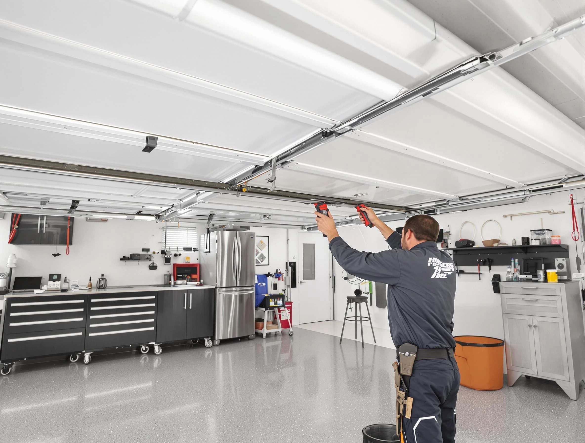 Overhead garage door repair service by Mount Lebanon Garage Door Repair in Mount Lebanon