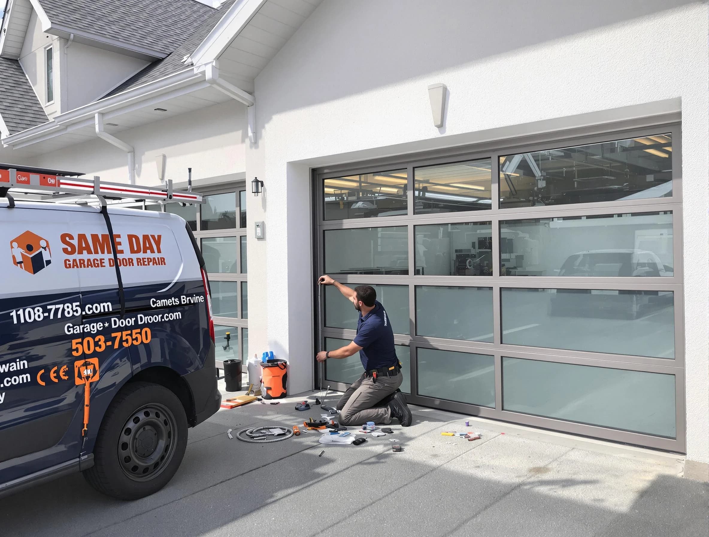 Same-day garage door repair service by Mount Lebanon Garage Door Repair in Mount Lebanon