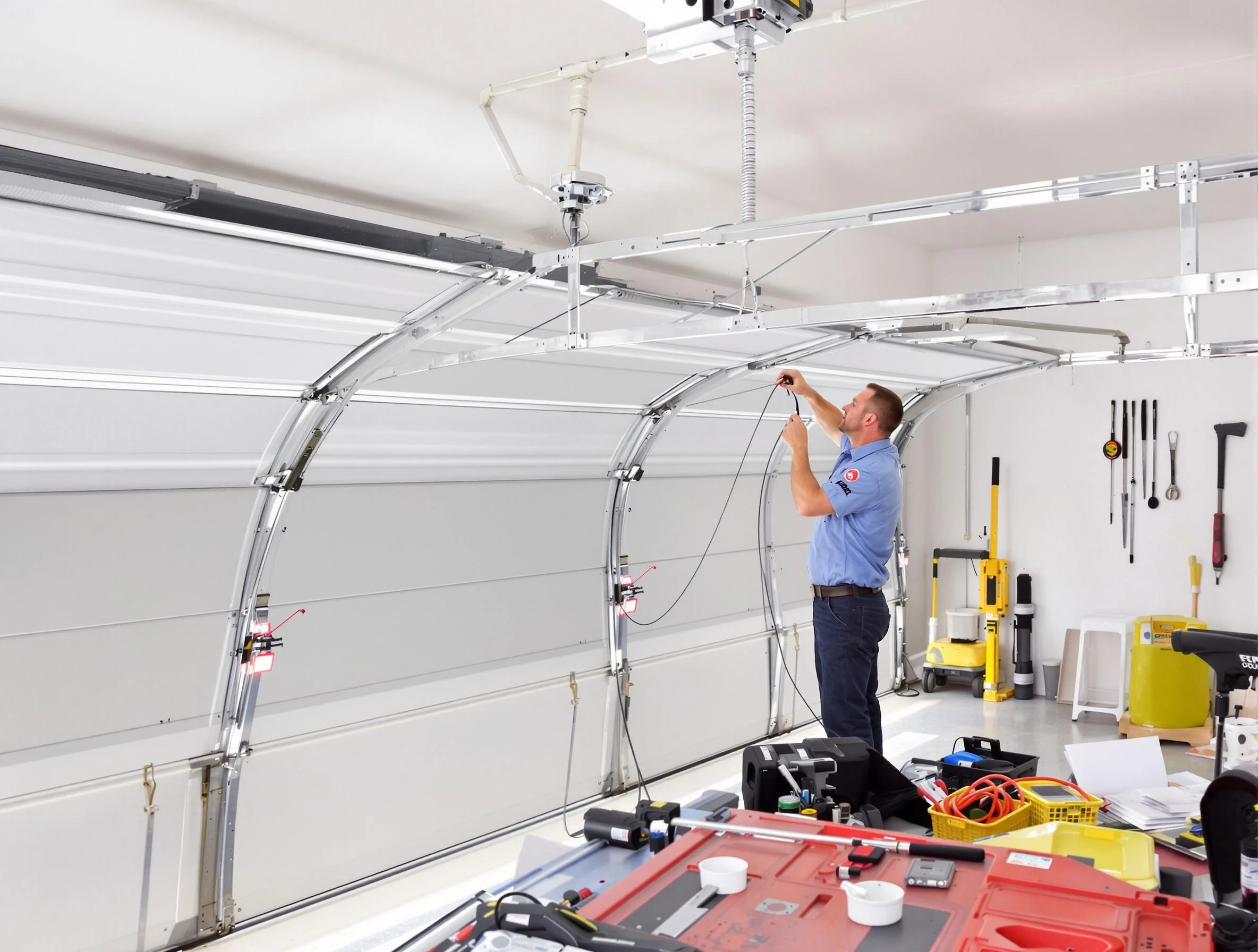Garage door cable repair service by Mount Lebanon Garage Door Repair in Mount Lebanon
