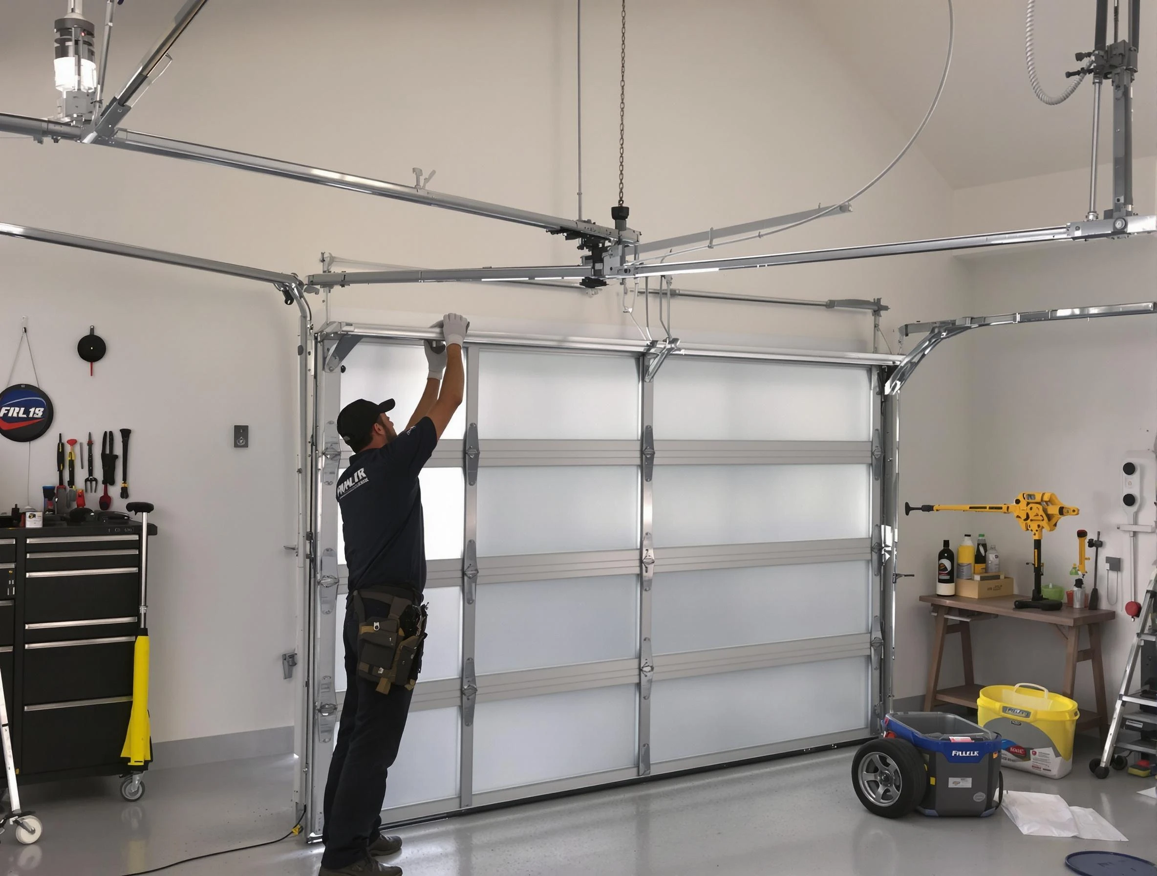Mount Lebanon Garage Door Repair certified team performing precision garage door installation in Mount Lebanon