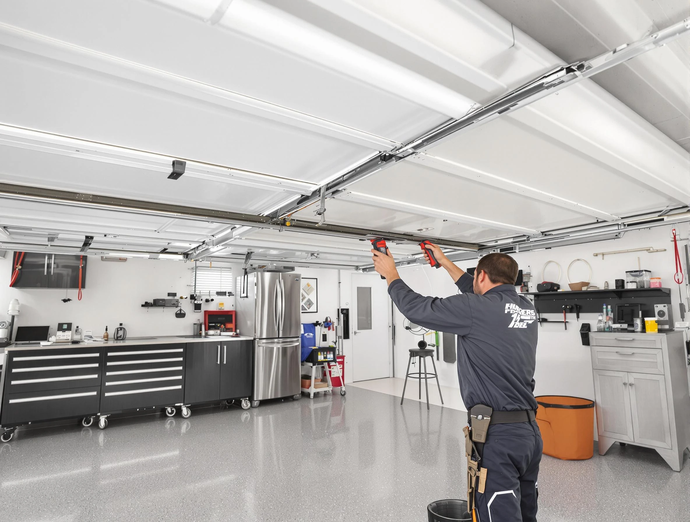 Overhead garage door repair service by Mount Lebanon Garage Door Repair in Mount Lebanon